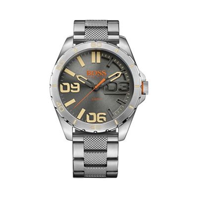 Men's silver grey bracelet watch 1513317